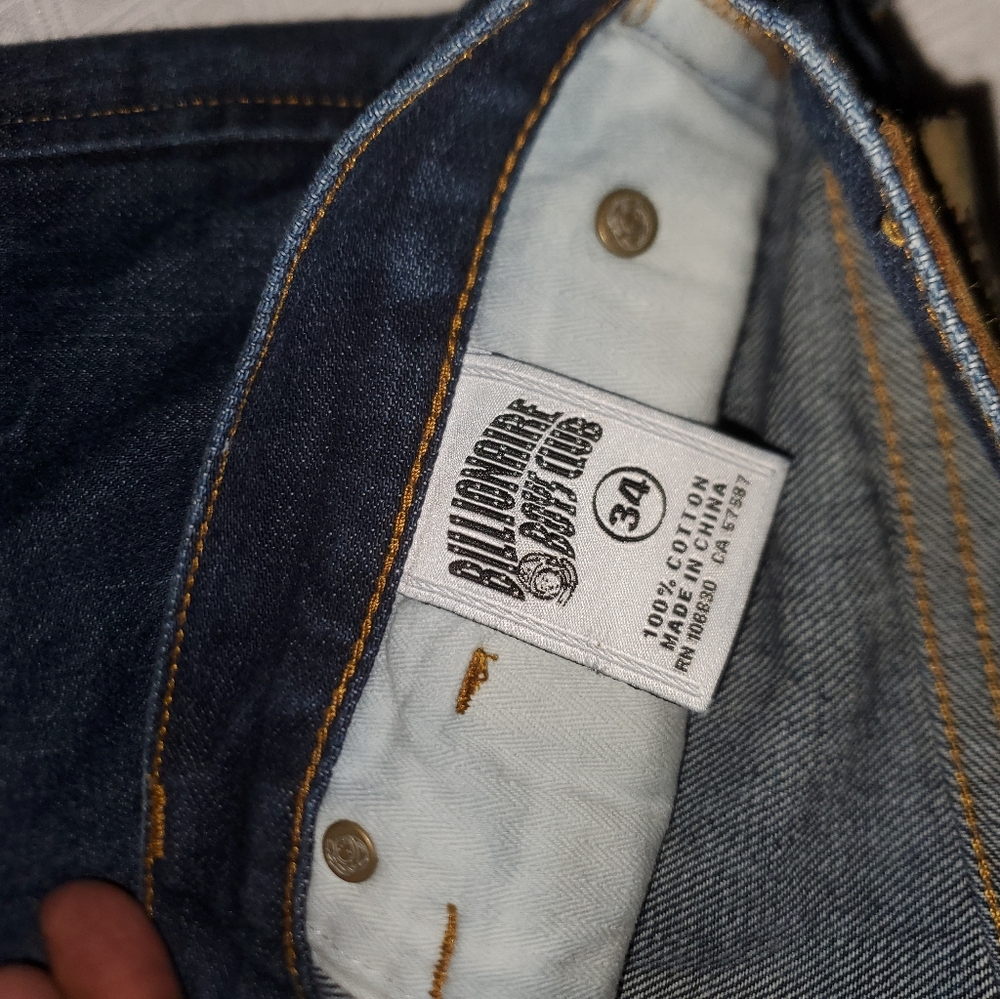 Billionaire boys club jeans SZ 34 X 32 - Picture 7 of 7